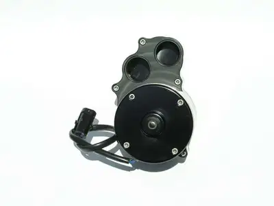 Meziere Electric Pump Remote, High Flow Inline, Dual out, 55 GPM
