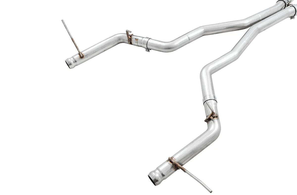 AWE Touring Edition Exhaust for Jeep Grand Cherokee SRT - Chrome Silver Tips product image