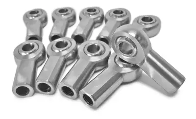 Steinjager Metric Female Steel Housing, PTFE Race M10 x 1.50 LH 10 Pack