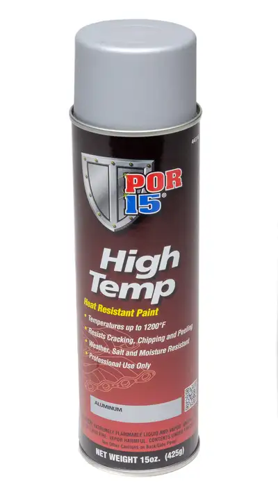 POR-15 High Temperature Aluminu m Paint Aerosol 15oz