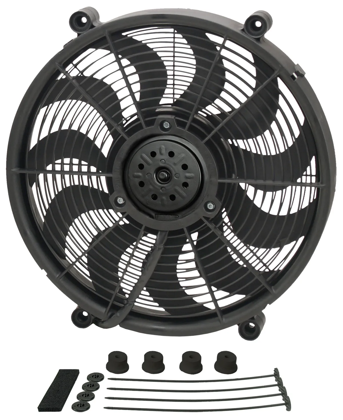 17 High Output Single RAD Pusher/Puller Fan with Standard Mount Kit product image