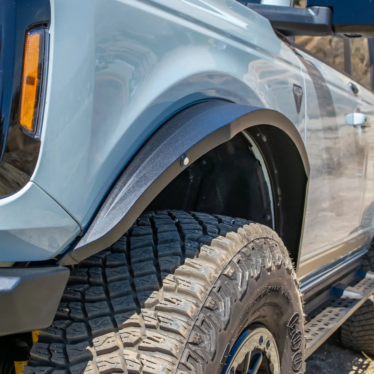 2021-2026 Ford Bronco Steel Fender Flares Kit w/ Marker Lights product image