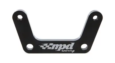 MPD Racing Front Brake Mount Blk Pavement 4in On 5-1/4in