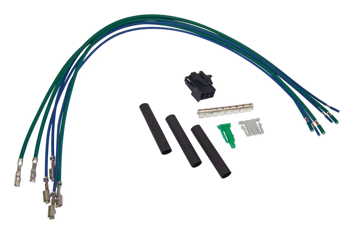 1999-2001 Grand Cherokee WJ WJ (US) model; Wire harness repair kit for 5012699AA Resistor 1999-2003 Grand Cherokee WG WG (Europe) model; Wire harness repair kit for 5012699AA Resistor product image