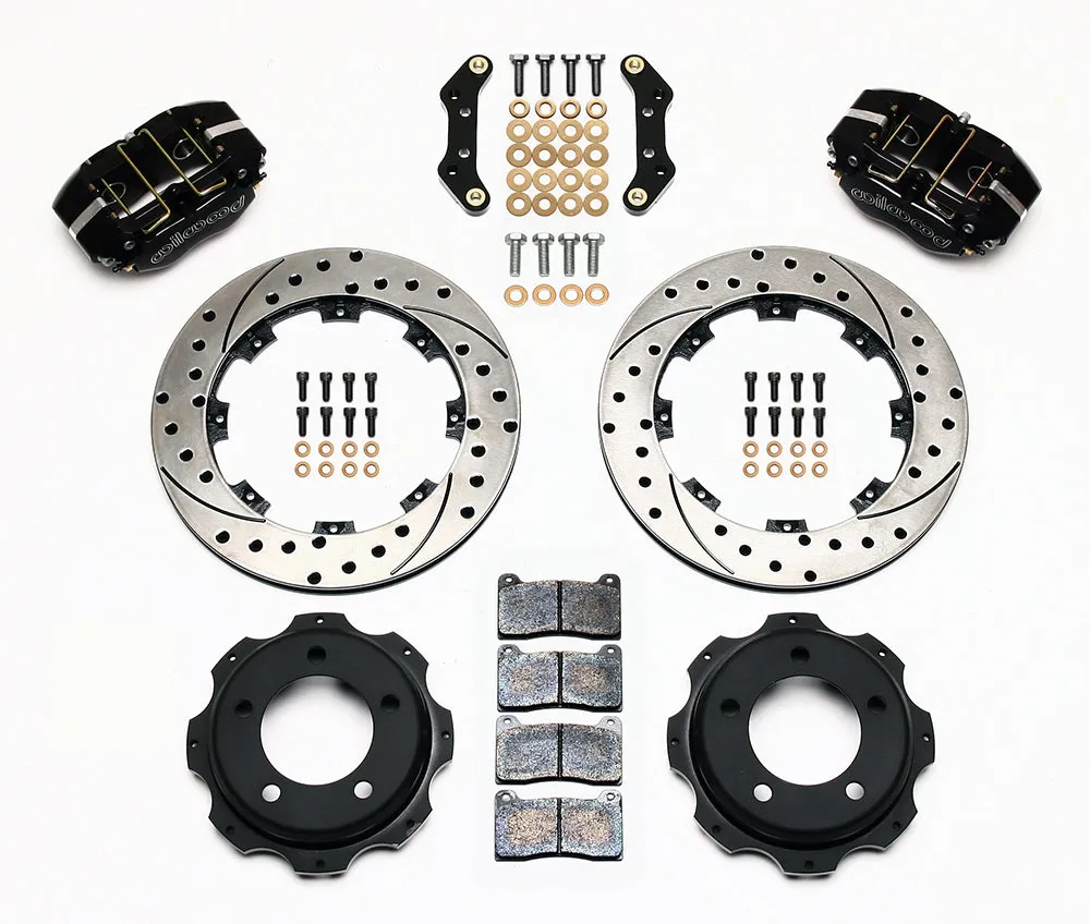 Wilwood DP Rear Kit 12.19in Red Backdraft Cobra BMW E36 Based product image