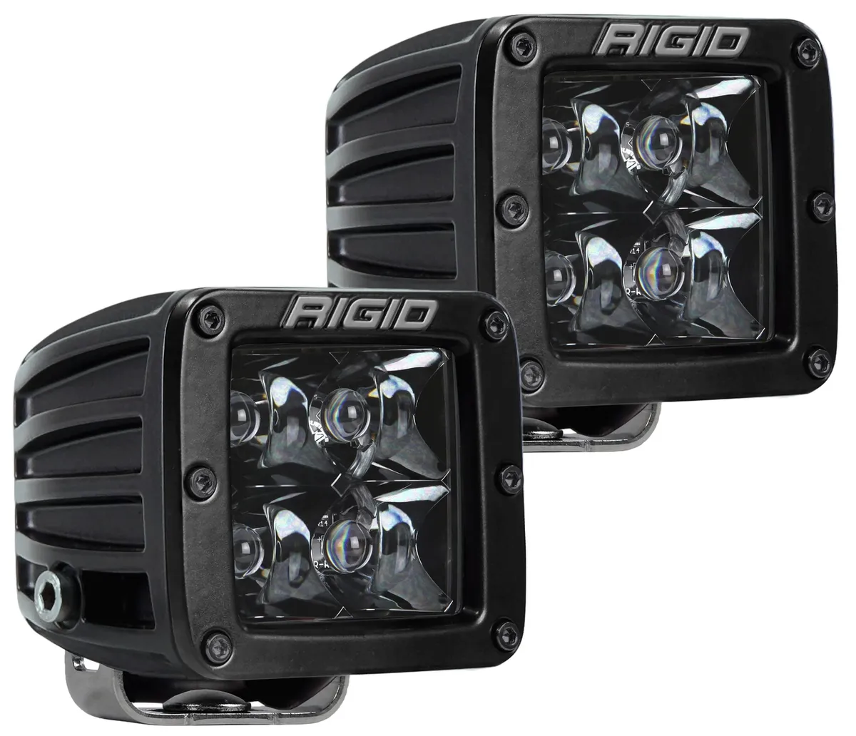 RIGID D-Series PRO Midnight Edition, Spot Optic, Surface Mount, Pair product image