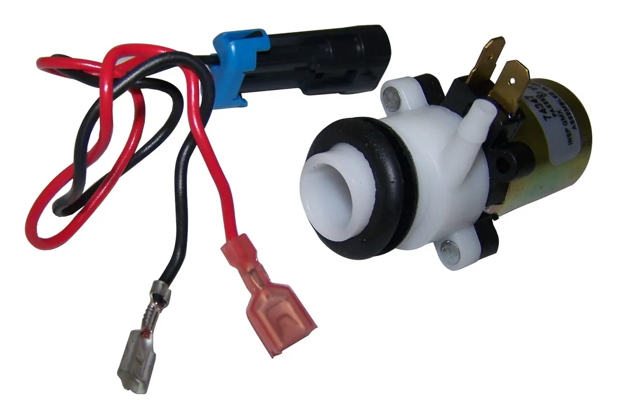 Crown Automotive Jeep Replacement 4778347 Windshield Washer Pump for Select 97-06 Jeep TJ Wrangler & 97-01 XJ Cherokee product image