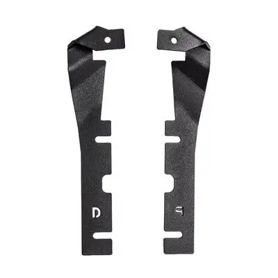 Go Rhino Go Rhino 732335T - XE Hood Hinge Light Mounts - Textured Black