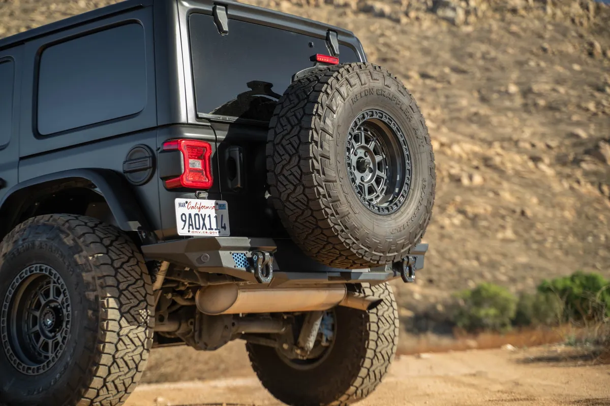 2018-2026 Jeep Wrangler JL | MTO Series Bumper Spare Tire Swing Gate product image