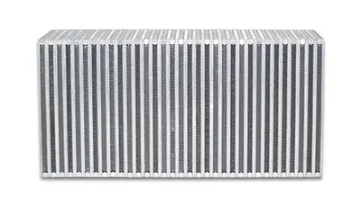 Vibrant Performance Vertical Flow Intercooler Core; 22 in. Core Width; 6 in. Core Thickness; 11 in. Height; 6061 Aluminum;