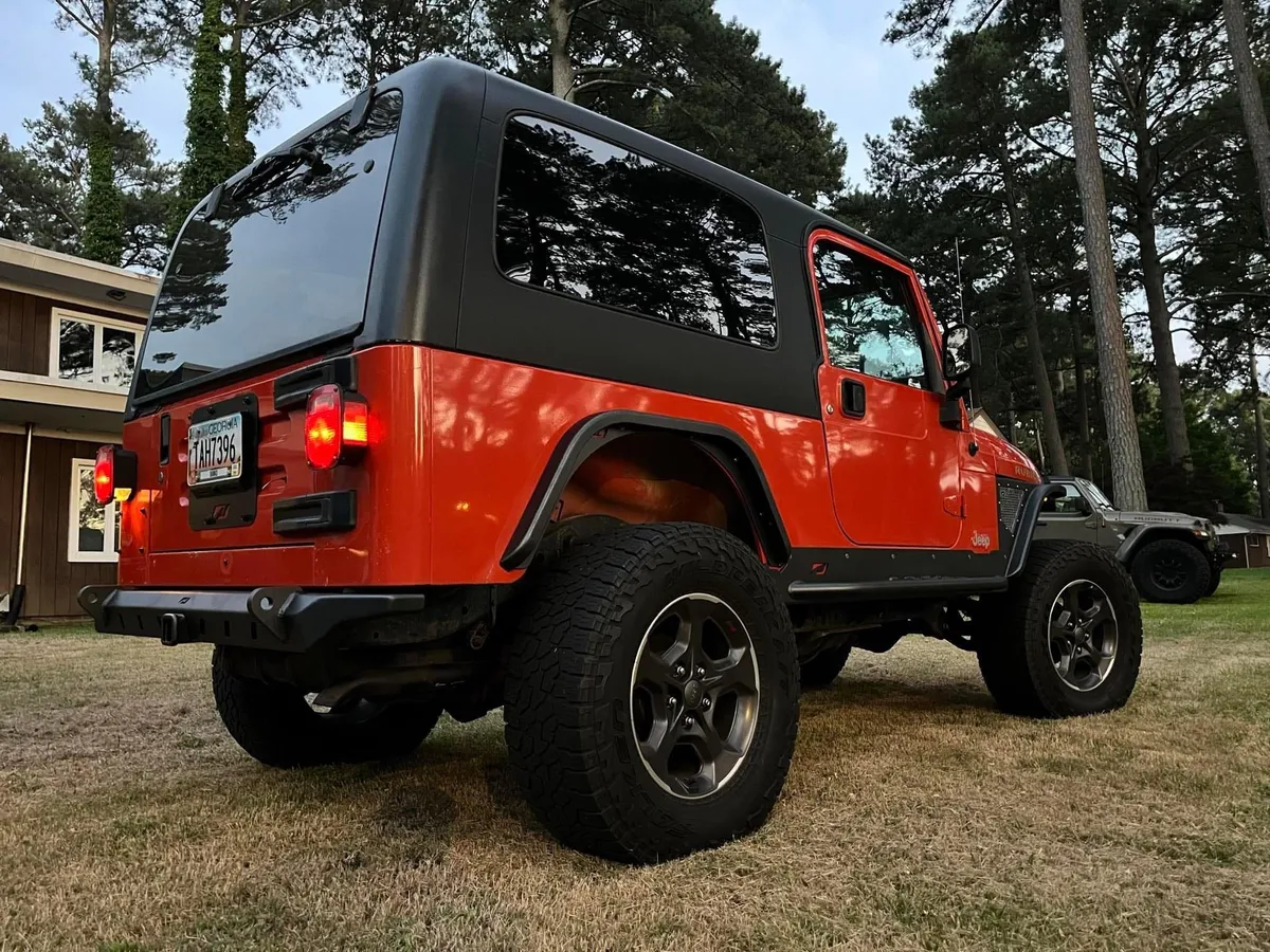Motobilt Crusher Rear Fender 2in Flares, Bare - TJ/LJ product image