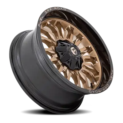 Fuel Off-Road Aluminum Wheels 22X10 Arc D797 8 On 170 Platinum Bronze/Black Lip 125.1 Bore -18 Offset Fuel Off Road Wheels