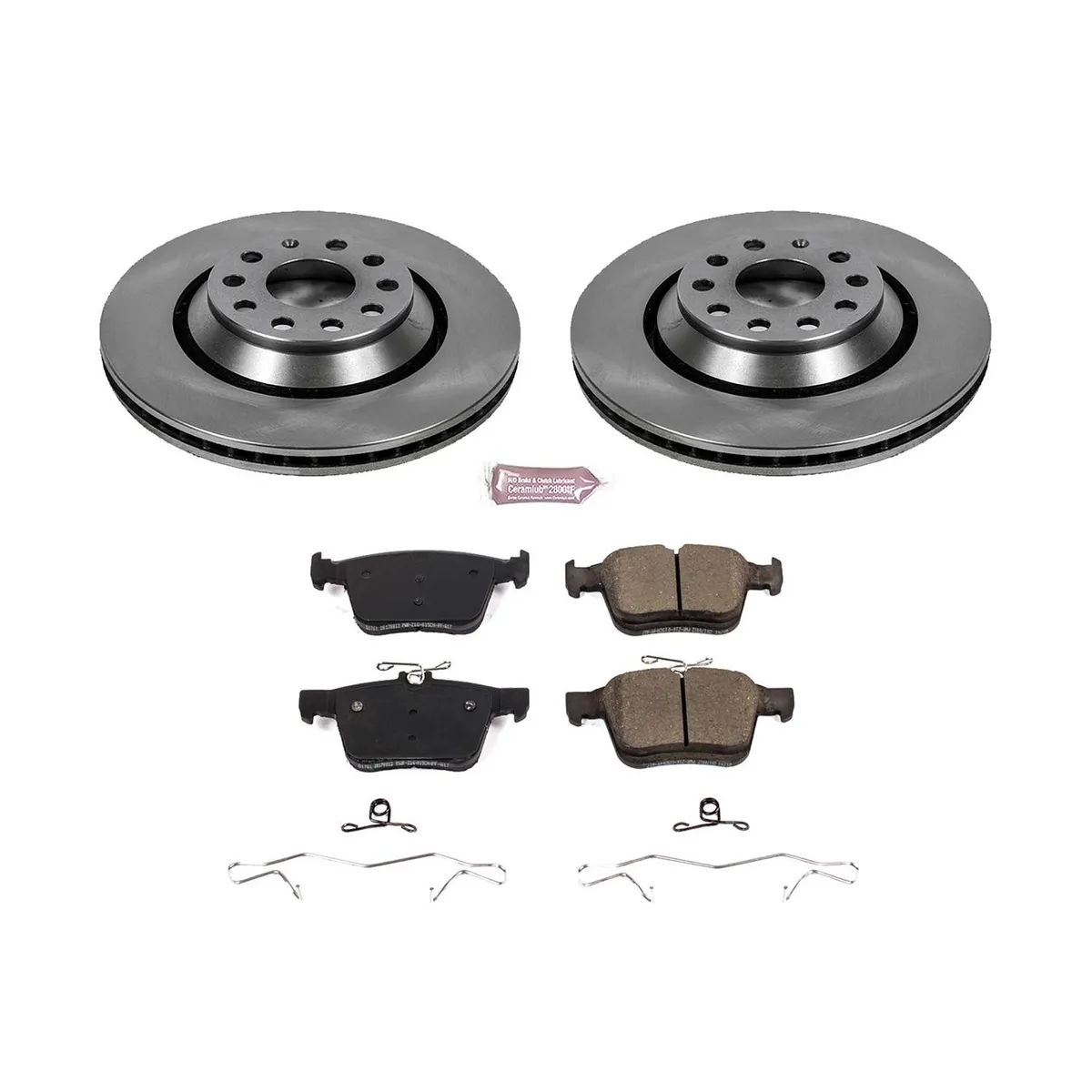 Autospecialty Brake Kit Rear 2017-2018 Audi Rs3 2015-2018 Audi s3 2016-2018 Audi tt Quattro 2018 vw product image