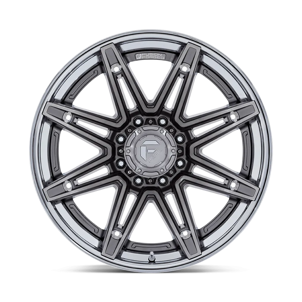 Fuel Wheels | Brawl | Platinum w/ Chrome Lip product image