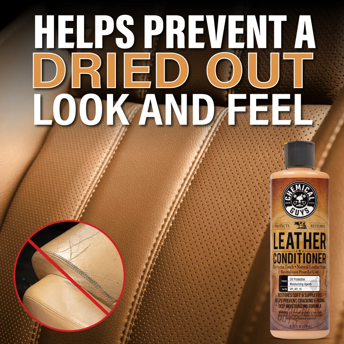 Chemical Guys Leather Conditioner - 16 oz product image