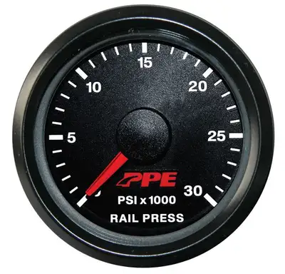 Pacific Performance Engineering Fuel Rail Pressure Gauge GM 01-05 PPE Diesel