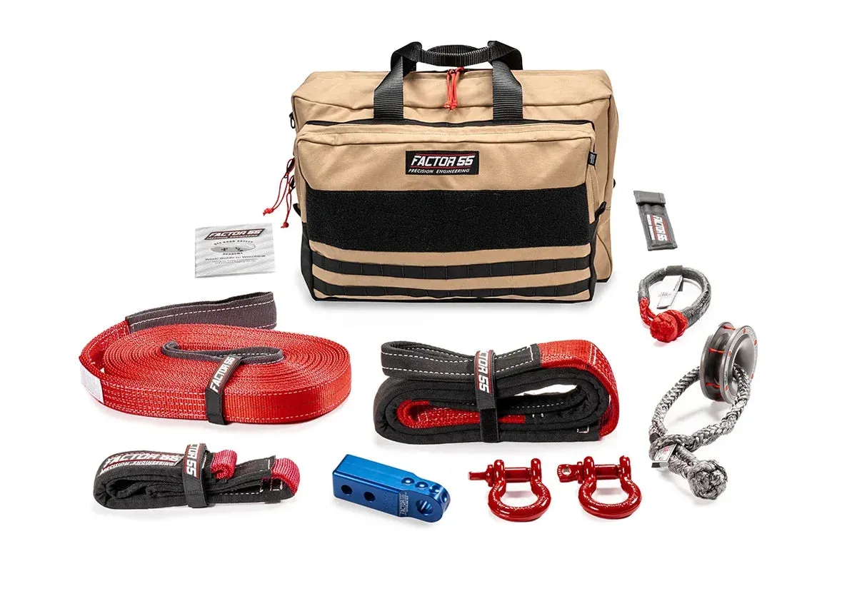 Factor 55 00475-01-Large Sawtooth Winch Accessory Kit (Red Hitchlink And Large Bag) product image