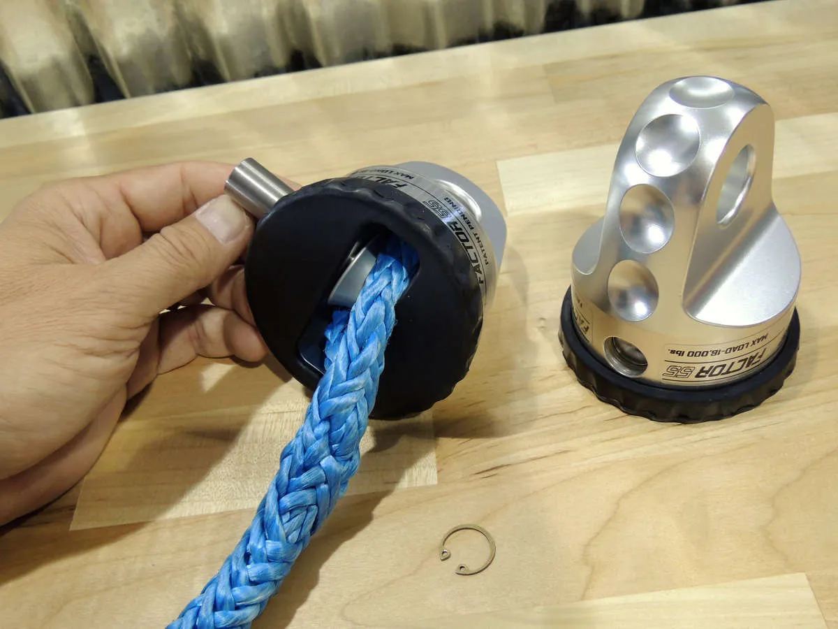 Synthetic Rope Spool 0.438 Pin Diameter ProLink XTV,UltraHook XTV, FlatLink XTV Factor 55 product image