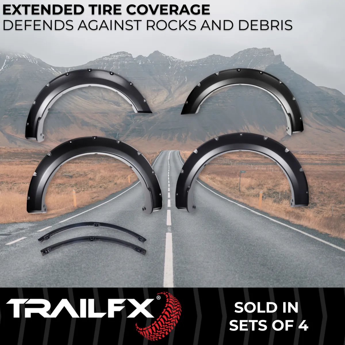 Pocket Style Flare Smooth Set of 4 product image