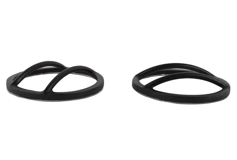 Jeep JK Fog Light Cover Pair 07-18 Wrangler JK Textured Black Kentrol product image