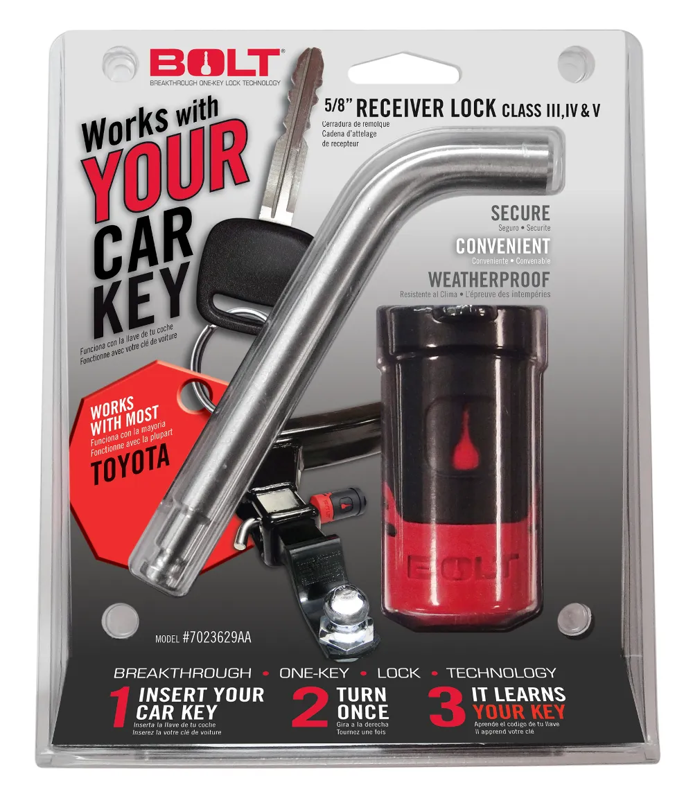 (Clamshell)toyota Vehicles 5/8in Cls Iii/Iv/V Receiver Lock product image