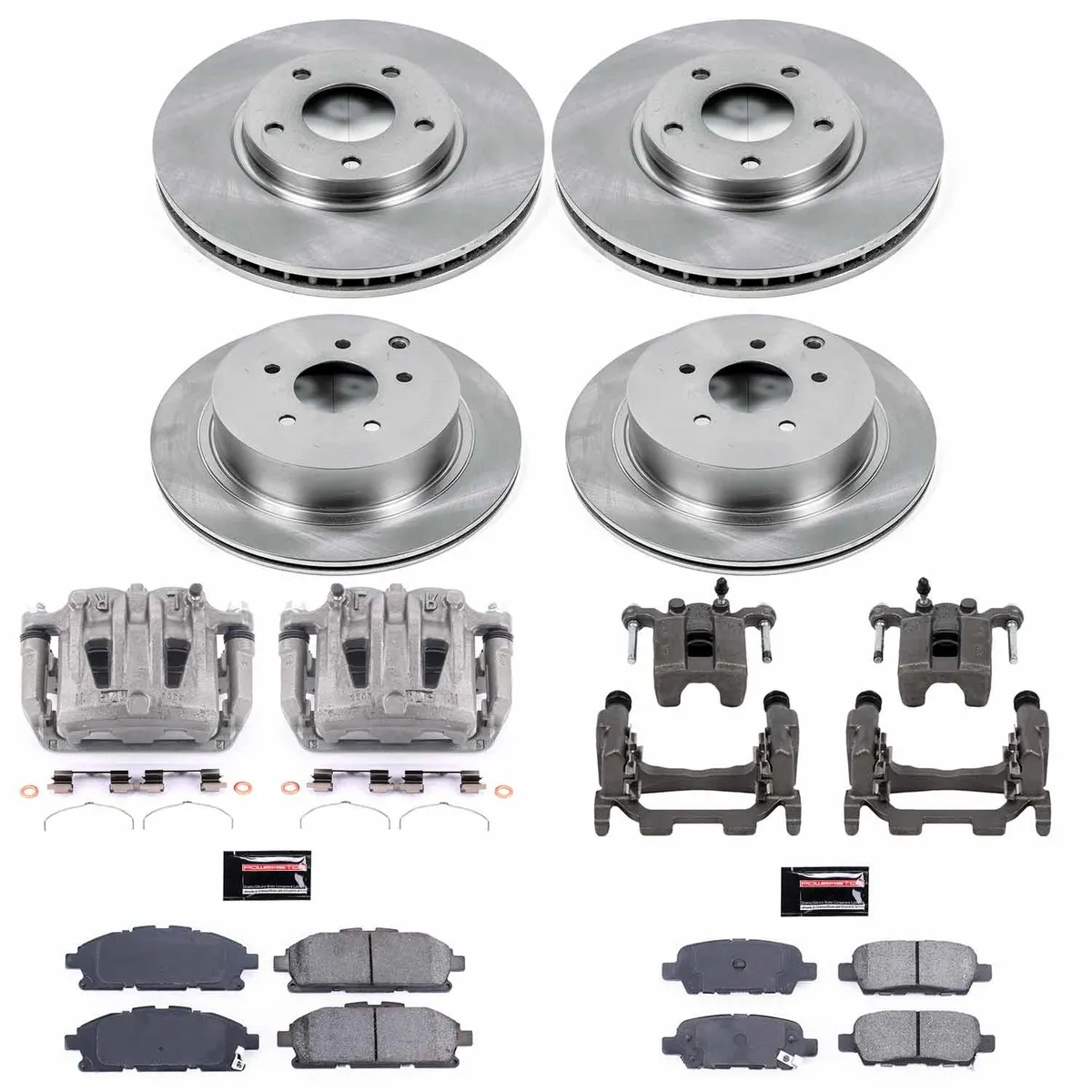 Z17 Direct Replacement Kit: Rotors; Ceramic Pads; Calipers product image