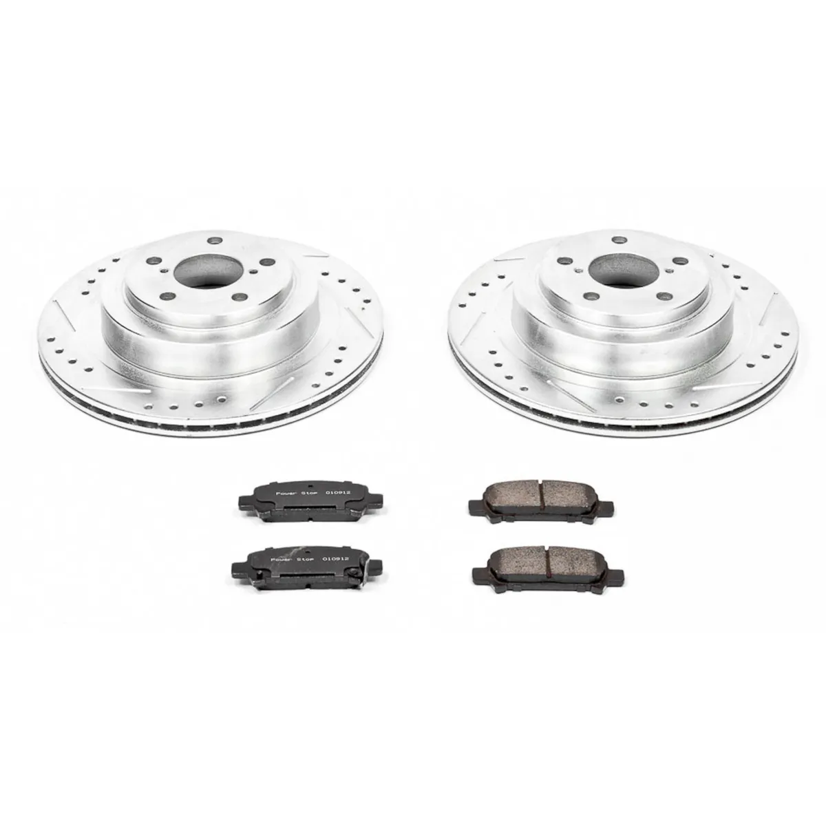 Z23 Evolution Sport Upgrade Kit: Drilled/Slotted Rotors; Carbon-Fiber Ceramic Pads W/Hardware product image