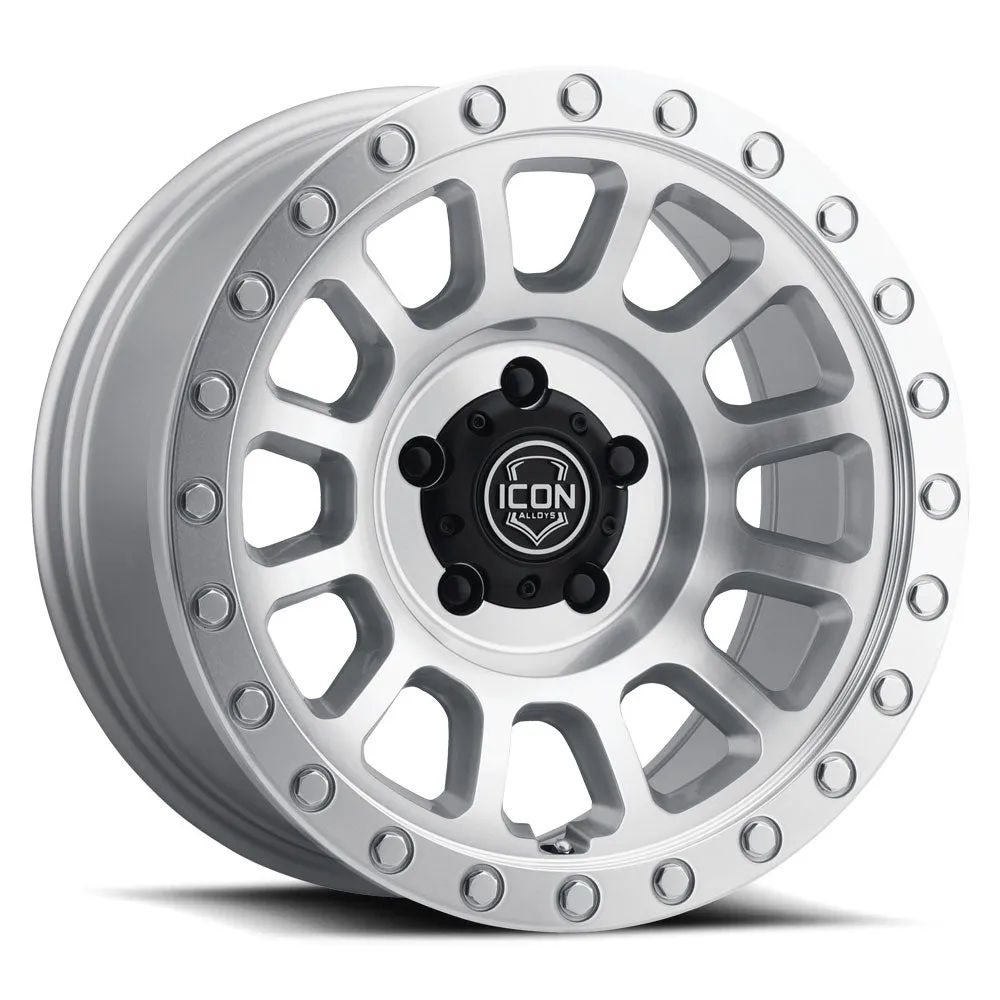 Icon Suspension Icon Alloys Hulse Silver Mach - 18 x 9 / 6 x 135 / 6mm / 5.25 bs 8018906352sm product image