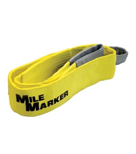 6 Foot Tree Strap Yellow 4 Inch x 6 Foot Mile Marker product image