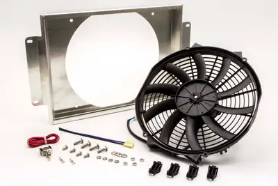 AFCO Racing Aluminum Satin Fan Shroud Scirocco