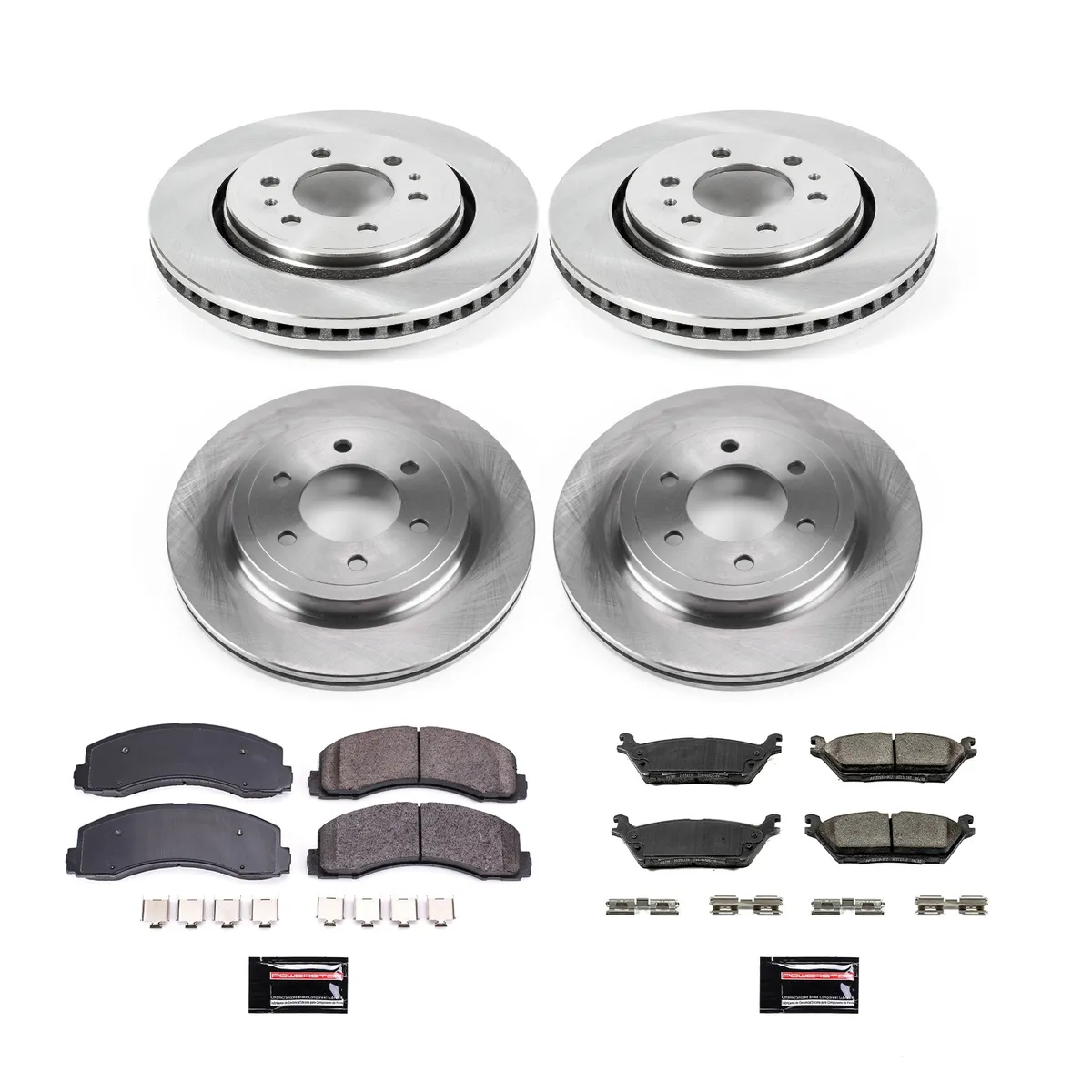 Z17 Direct Replacement Kit: Rotors; Ceramic Pads W/Hardware product image