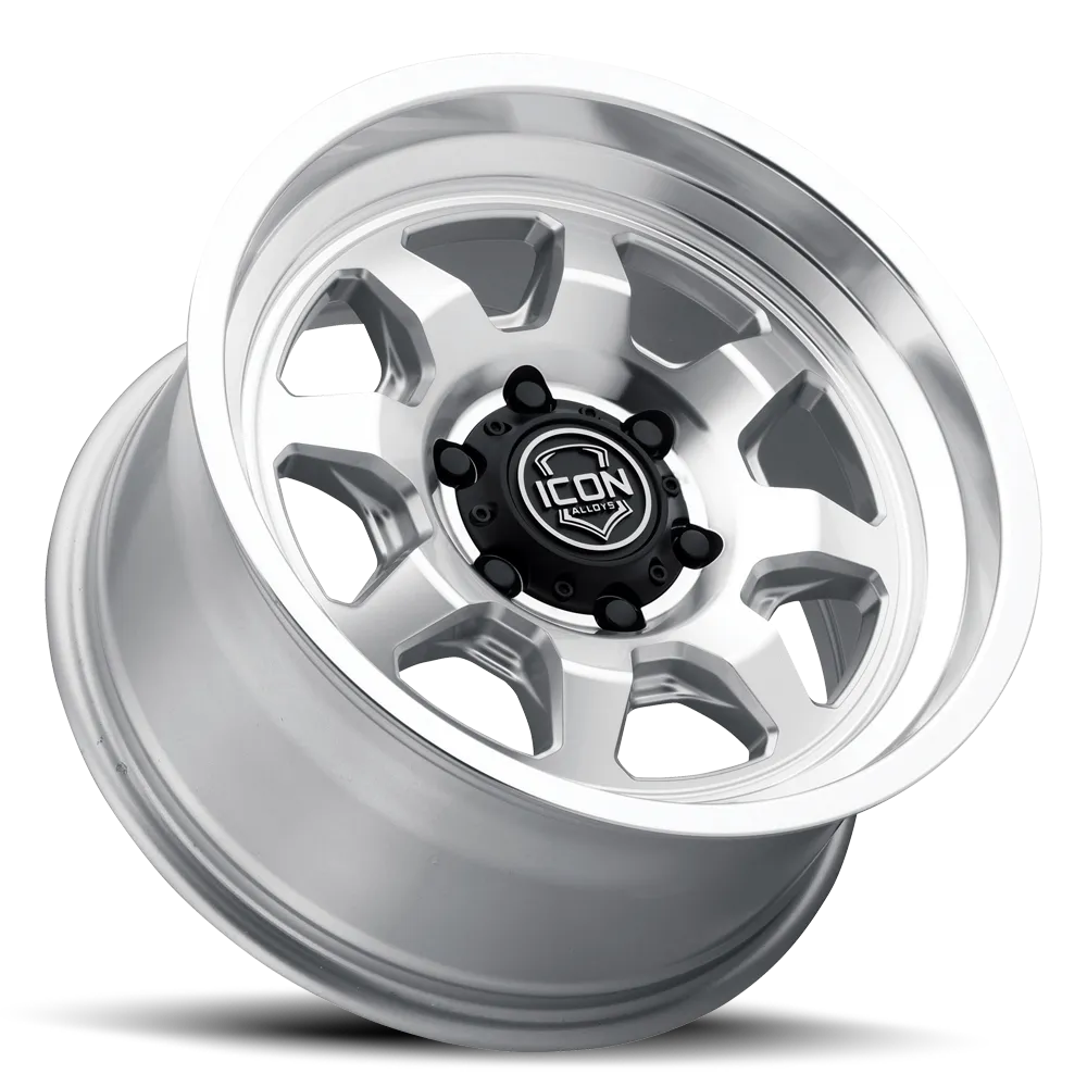 ICON Alloys Nuevo, Satin Black, 17 x 8.5 / 5 x 5, -6mm Offset, 4.5" BS product image