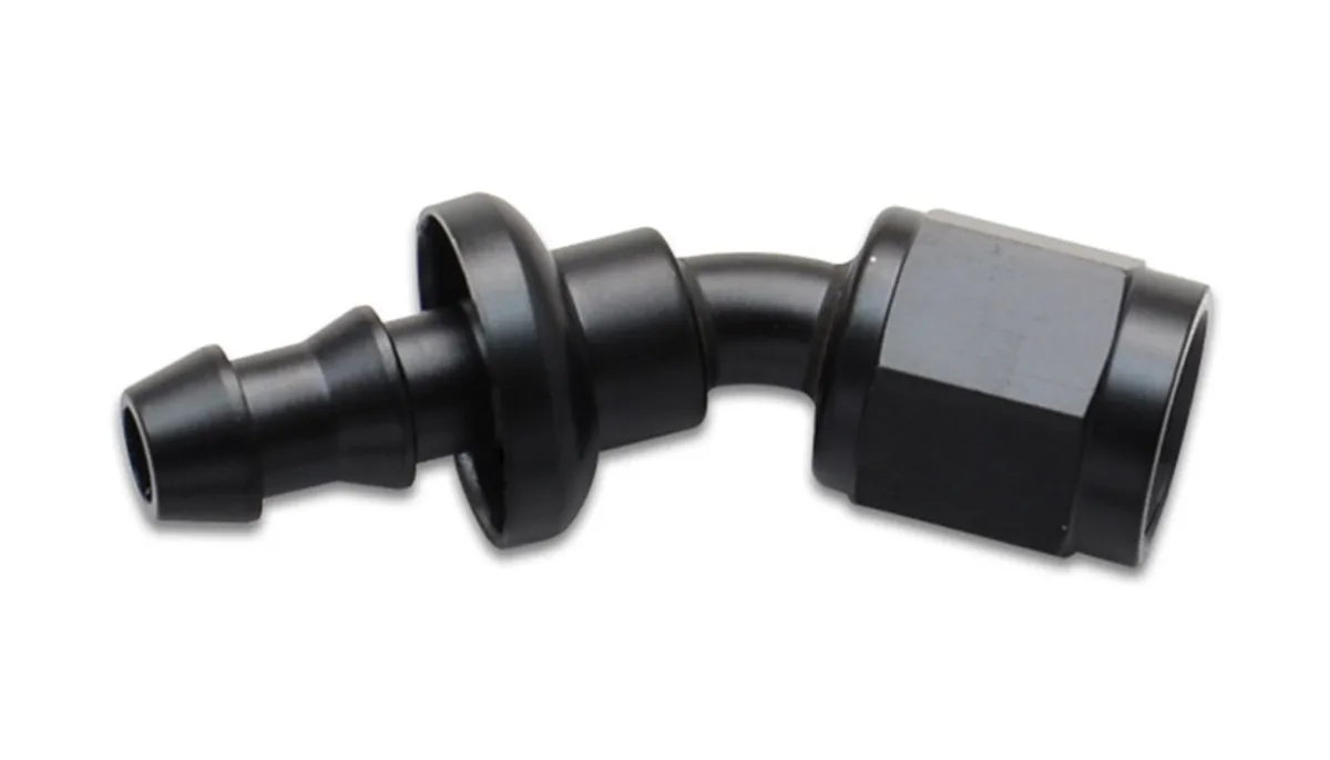 Vibrant Performance - 22306 - Push-On 30 Degree Hose End Elbow Fitting; Size: -6AN product image