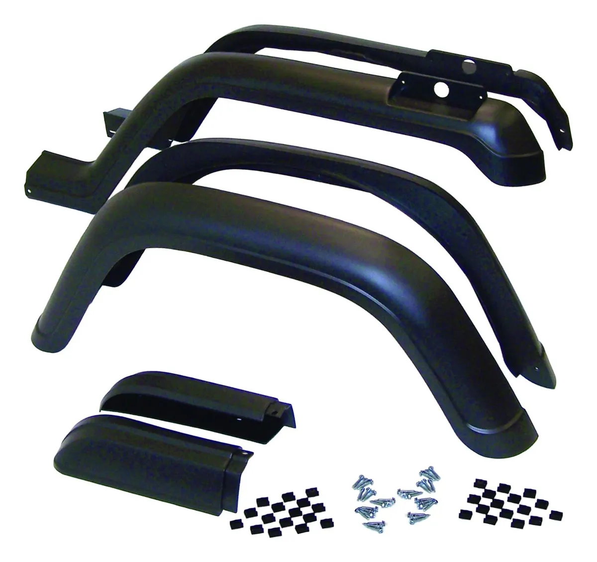 Fender Flare Kit 1987-1995 YJ Wrangler (Except Renegade); product image