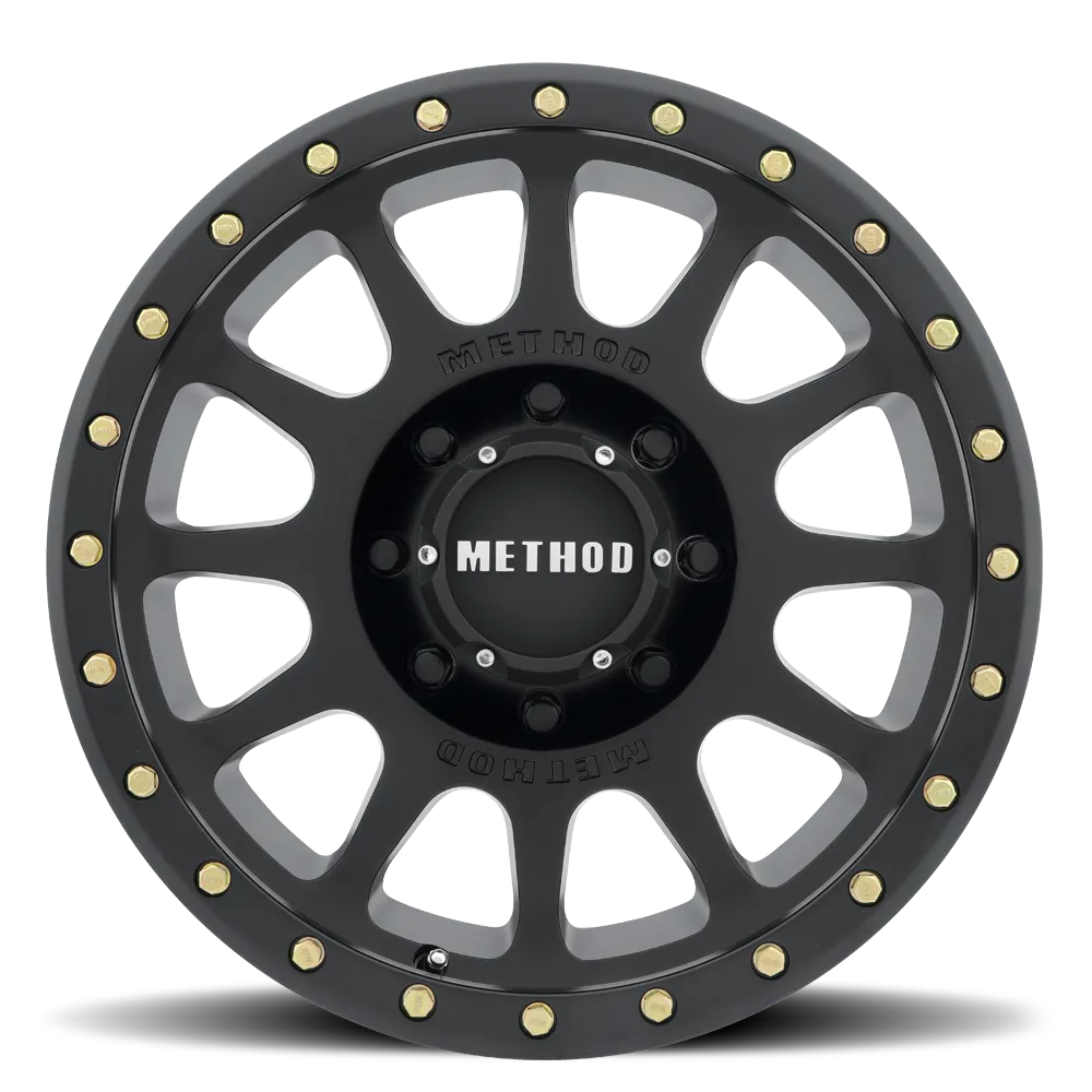 Aluminum Wheels 17x8.5 NV MR305 Bolt Pattern 6 On 135 Offset 25 Lip Size 1.18 Matte Black MB Method product image