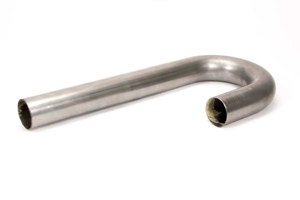 Schoenfeld Headers J-Bend Mild Steel 2.250 x 3.5in Radius 18 Gauge