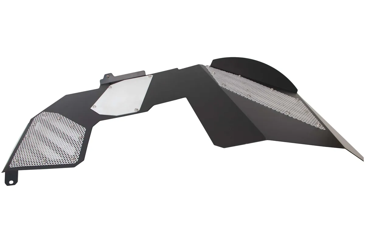 Wrangler/Gladiator Front Inner Fenders For 18-Up Wrangler/Gladiator Black Powdercoat Fishbone product image