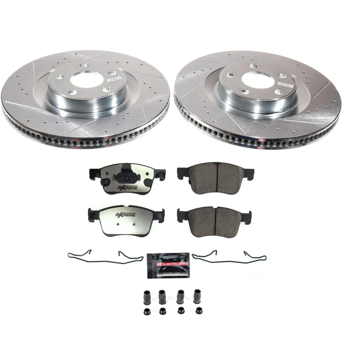 Z36 Truck/Tow Upgrade Kit: Drilled/Slotted Rotors; Carbon-Fiber Ceramic Pads W/Hardware product image