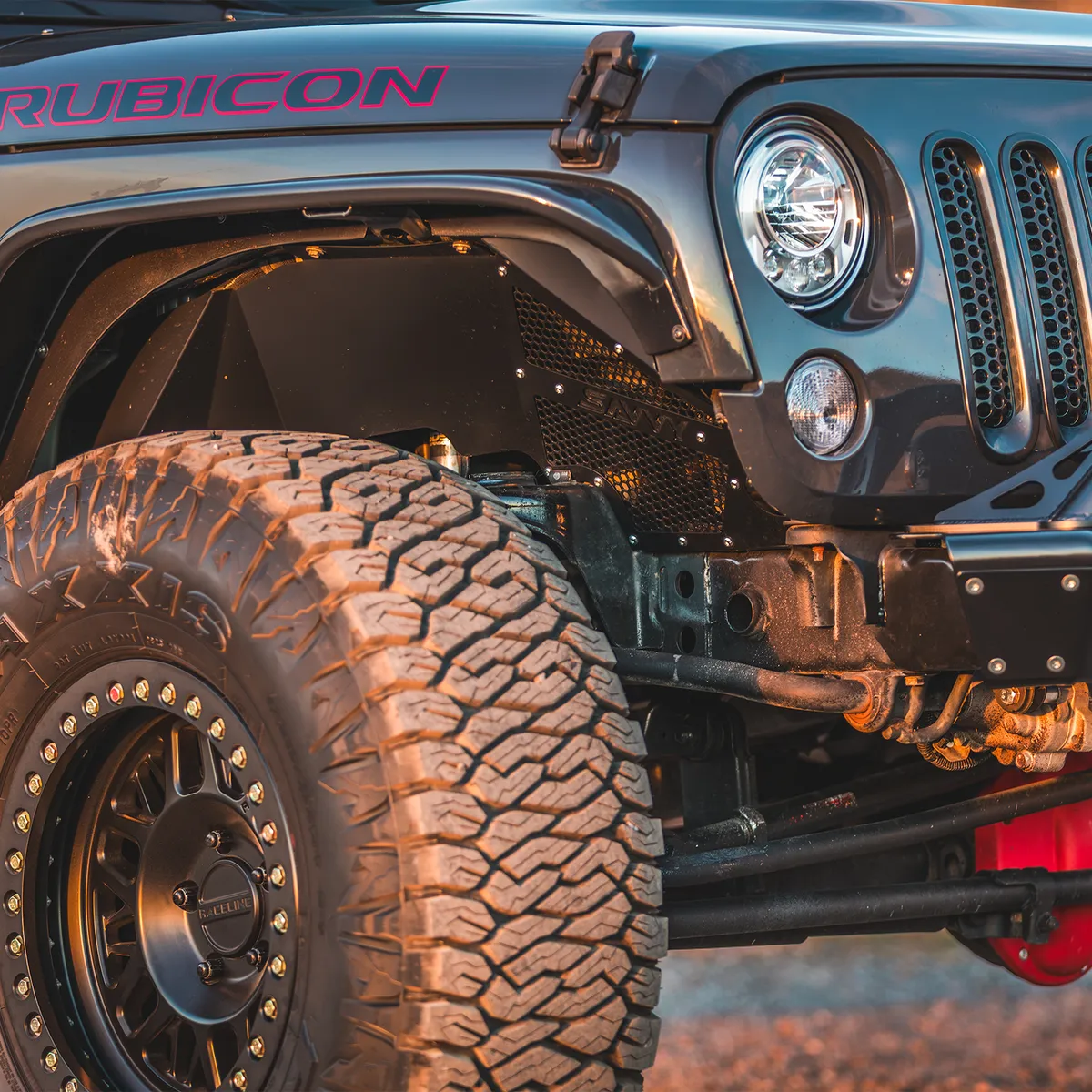 0718 Wrangler Front Inner Fender Liner Raw product image