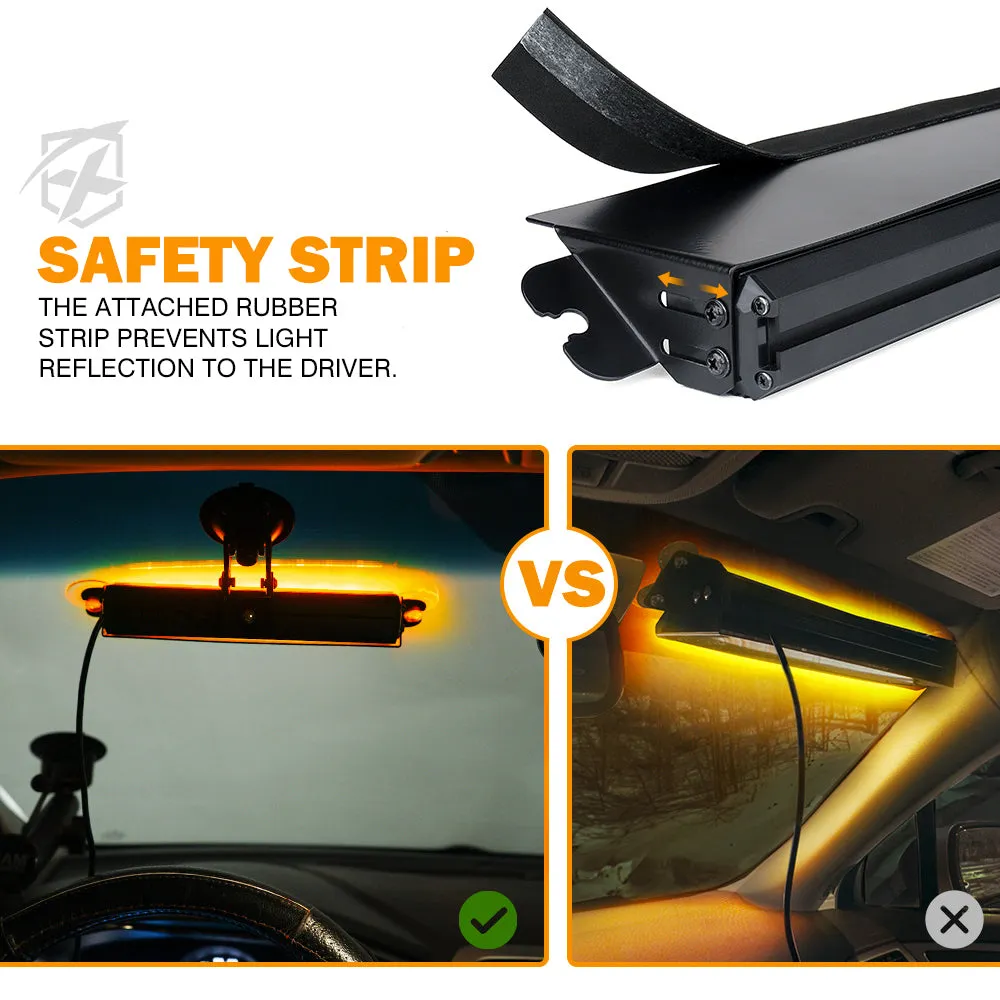 8" Windshield LED Strobe Lights | Cadet Series product image