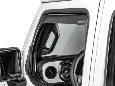Weathertech Weathertech Dark Tint Rear Side Window Deflectors Jeep Wrangler 2 Door JL 2023 - 2025 - 81922IM