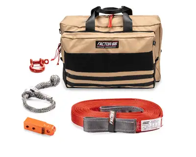 Factor 55 Factor 55 00485-07-Large Owyhee Recovery Kit (Orange Hitchlink And Large Bag)