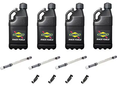 Sunoco Black Utility Jug 5 Gal Case Kit