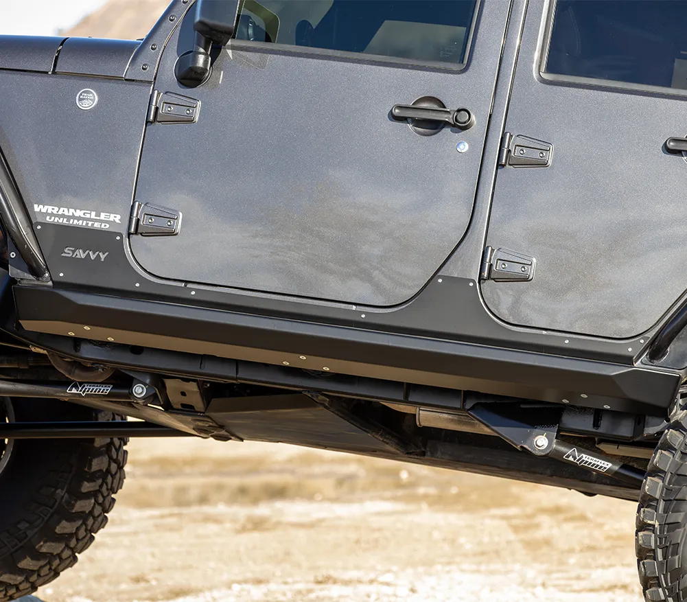 0718 Wrangler Bolt On Slider Kit Raw product image
