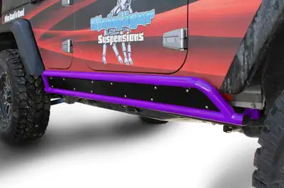 Steinjager Armor 2007-2018 Rock Sliders Phantom Frame for 4 Door Models Sinbad Purple