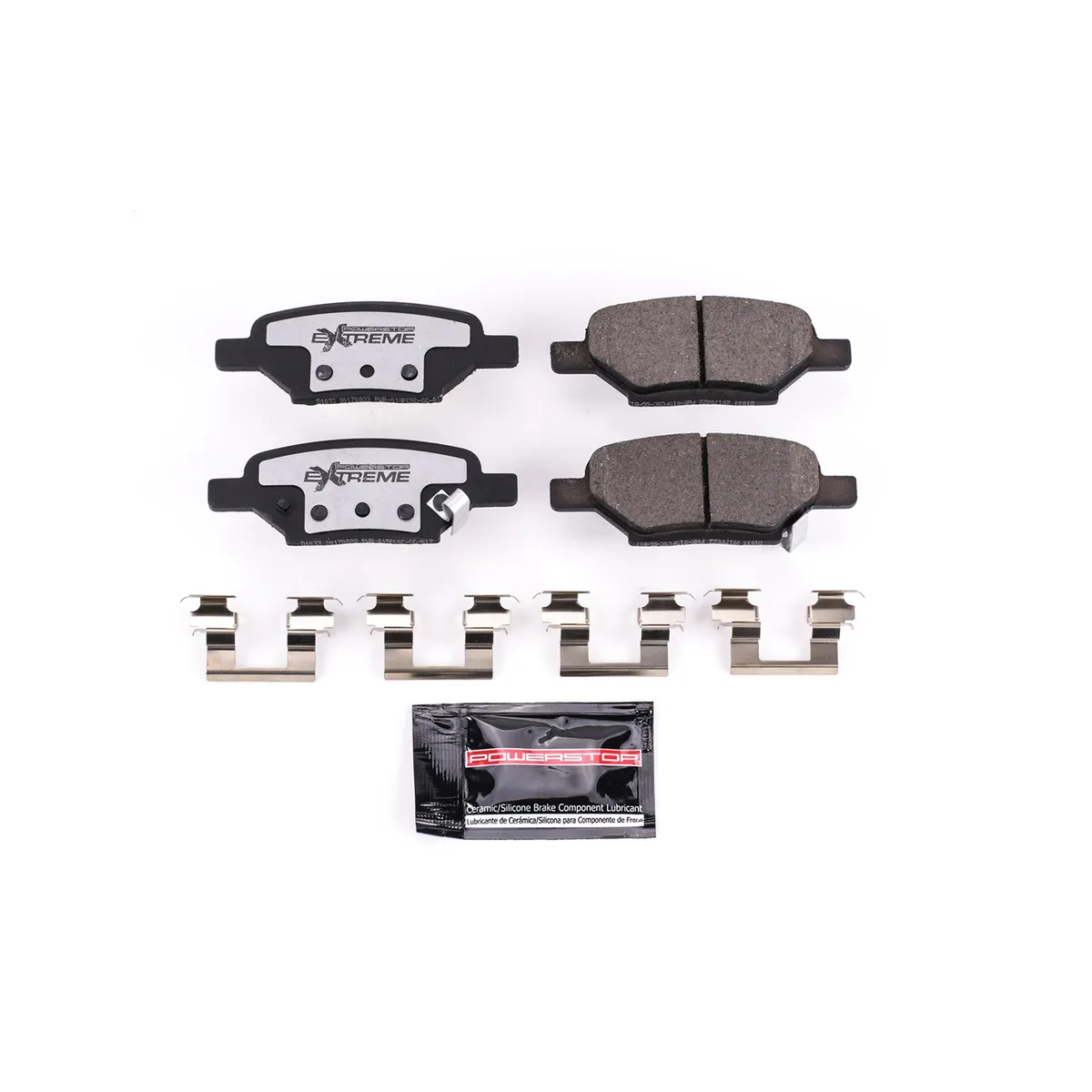 Z26 Street Performance Carbon-Fiber Ceramic Brake Pads W/Hardware product image