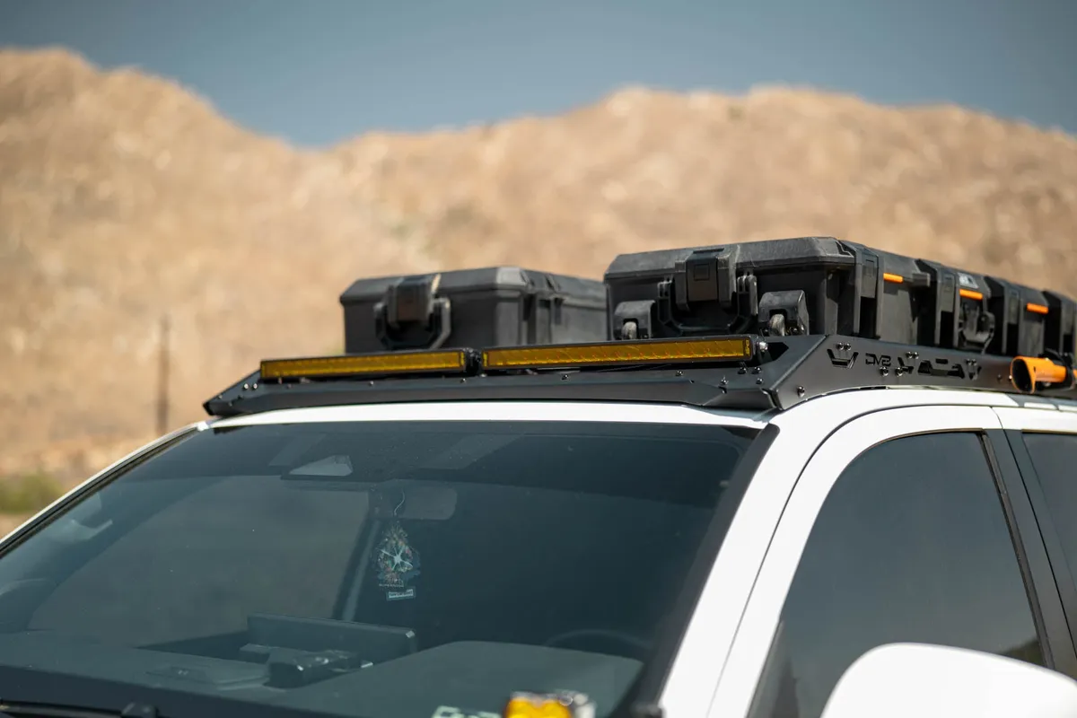 24c Tacoma Roof Rack Light Mount Only For Use With Dve Double Cab Roof Rack product image