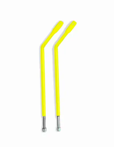 Steinjager Steinjäger Exterior Accessories Wrangler JK 2007-2018 Mirrors Mirror Legs to Fit Door Hinges Neon Yellow