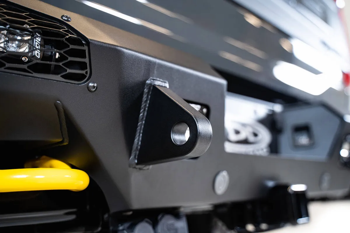 21c Ford Raptor Honeybadger Rear Bumper Hammer Black Powdercoat Finsh product image