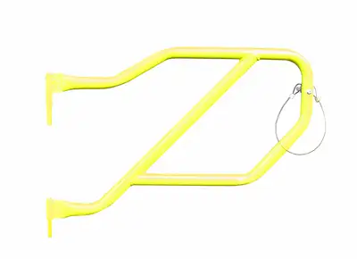 Steinjager Steinjäger Doors Gladiator JT 2019 to Present Trail, Tubular Style Rear Doors Neon Yellow